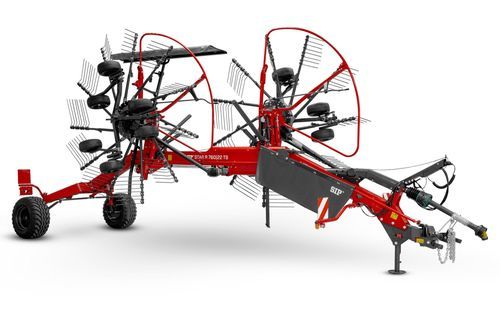 轮式搂草机 - STAR R 760|22 TS - SIP STROJNA INDUSTRIJA d.d. - 侧向堆放式 / 双旋翼 / 收获