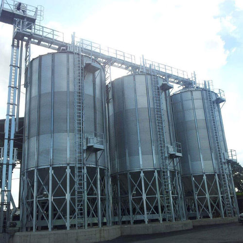 谷物筒仓 - Storage Project Solutions, S.L. - 金属 / 圆形 / 锥底
