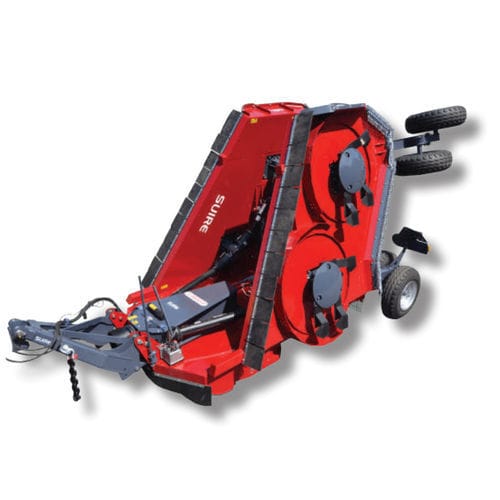 农用直刀割草机 - TURBOGYR PRO - SUIRE EUROTECHNICS AGRI - 后部悬挂 / 折叠