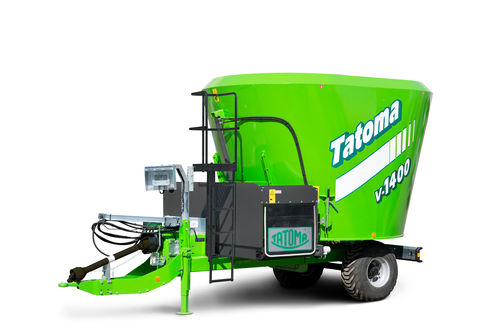 立式立式搅拌机 - V-1200;V-1400 - TATOMA - 牵引式 / 正面卸载 / 单螺杆