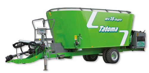 立式立式搅拌机 - MV-14-DT, MV-16-DT, MV-18-DT, MV-20-DT, MV-22-DT - TATOMA - 牵引式 / 带卸载功能 / 双螺杆
