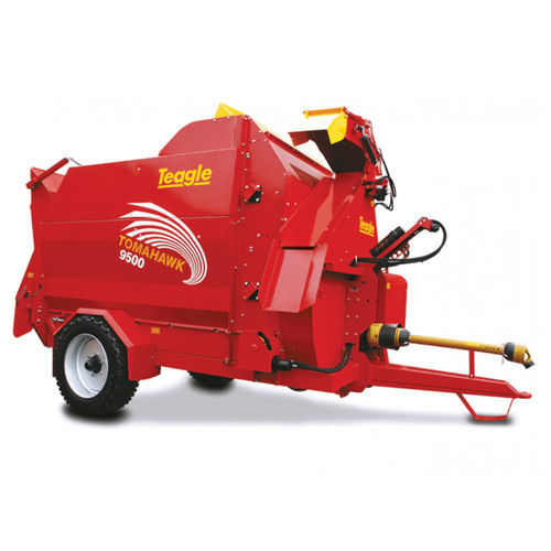 牵引式草料吹送垫床机 - 9500 - TEAGLE MACHINERY Ltd. - 圆形草捆 / 方形草捆