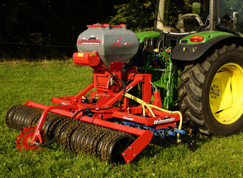 齿式耙 - Alpin - Thomas Hatzenbichler Agro-Technik GmbH - 带滚筒 / 带有播种机