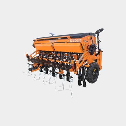 机械条播机 - SMSD series - Tirth Agro Technology Pvt. Ltd. - 齿式 / 拖拉机悬挂 / 三点悬挂