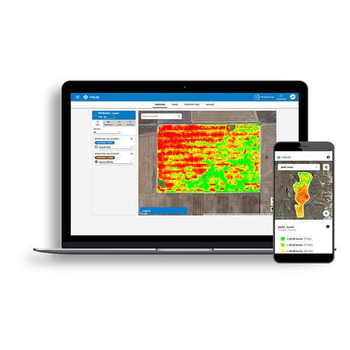 管理软件 - TAP Fields - Topcon Precision Agriculture - 数据管理 / 农用 / 农用