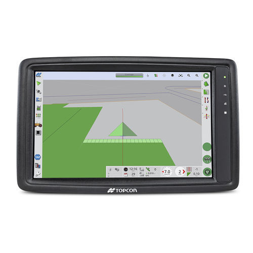 GPS、GLNASS和伽利略质量控制与数据分析软件 / 嵌入式 - XD+ - Topcon Precision Agriculture - 带触摸屏 / 拖拉机 / ISOBUS