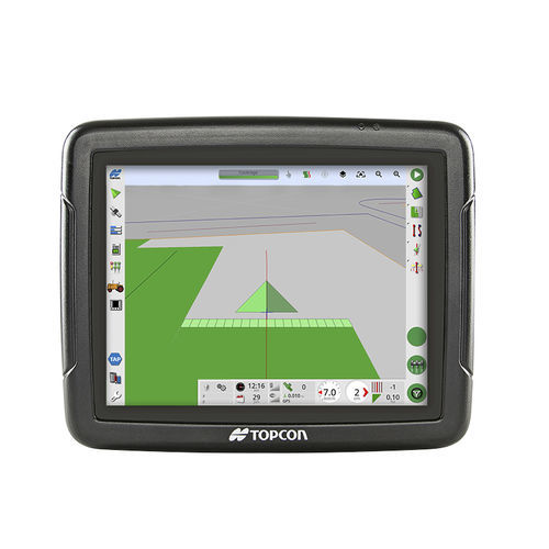 GPS、GLNASS和伽利略质量控制与数据分析软件 / 嵌入式 - X25 - Topcon Precision Agriculture - 带触摸屏 / 拖拉机 / 喷洒