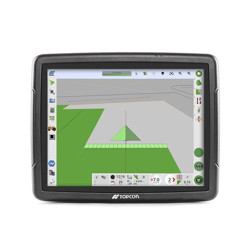 GPS、GLNASS和伽利略质量控制与数据分析软件 / 嵌入式 - X35 - Topcon Precision Agriculture - 带触摸屏 / 喷洒 / 远距离