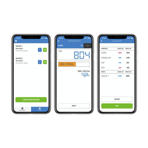 送料软件 - TAP App - Topcon Precision Agriculture - 管理 / 监控