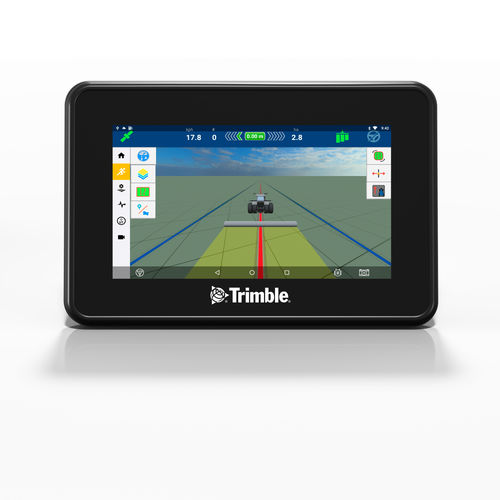 GPS、GLNASS和伽利略质量控制与数据分析软件 / 嵌入式 - GFX-350™ - Trimble Agriculture/天宝 - 带触摸屏 / 拖拉机 / ISOBUS