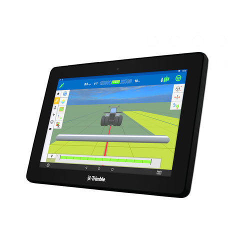 GPS、GLNASS和伽利略质量控制与数据分析软件 / 嵌入式 - GFX-750™ - Trimble Agriculture/天宝 - 带触摸屏 / 拖拉机 / ISOBUS