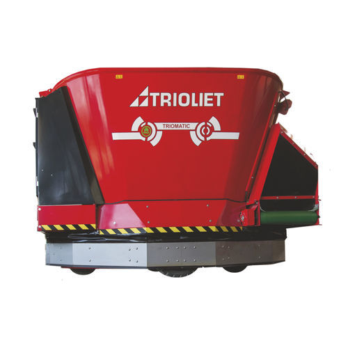 轨道喂料机器人 - Triomatic WP 2 300 - Trioliet B.V. - 牛 / 漏斗式 / 可编程