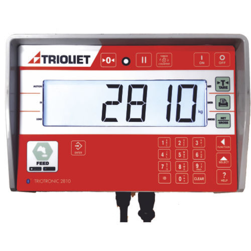 嵌入式重量指示器 - Triotronic 2810V - Trioliet B.V. - 拖拉机 / 液晶 / 密封