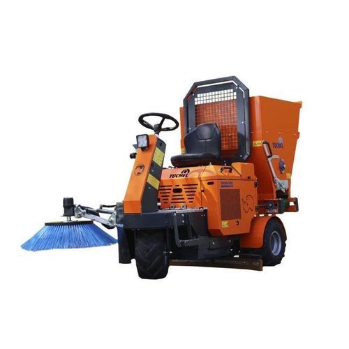 自走式扫地机 - Tuchel-Trac FarmXpert - Tuchel Maschinenbau - 畜舍 / 侧挂式 / 后部装载式
