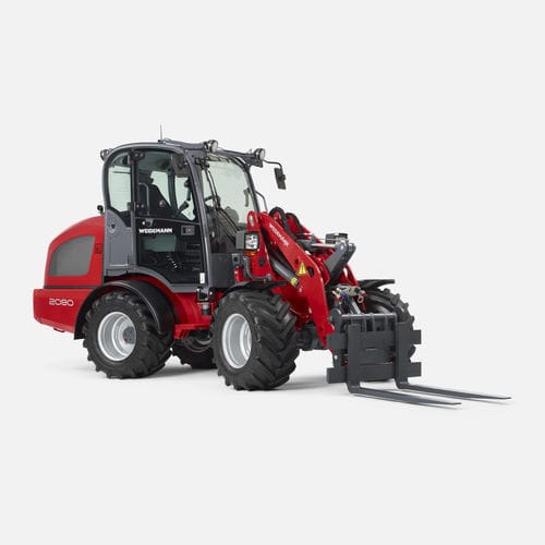 轮胎式装载机 - 2080 - Weidemann - 紧凑型 / 带驾驶室