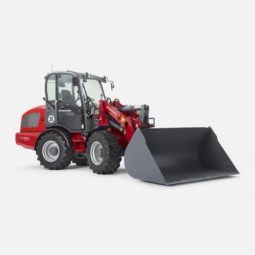 轮胎式装载机 - 4080  - Weidemann - 带驾驶室