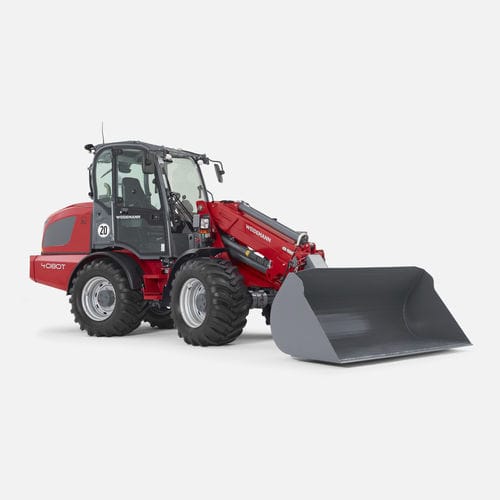 伸缩装载机 - 4080T - Weidemann - 轮胎式 / 带驾驶室 / 铰接式
