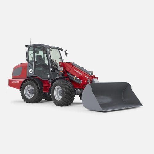 伸缩装载机 - 5080T - Weidemann - 轮胎式 / 带驾驶室 / 铰接式