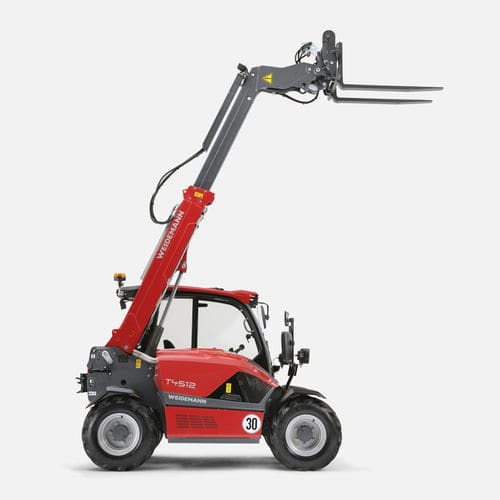 农用伸缩臂叉装车 - T4512  - Weidemann - 旋转