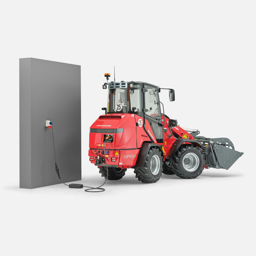 轮胎式装载机 - 1390e - Weidemann - 电动 / 带驾驶室