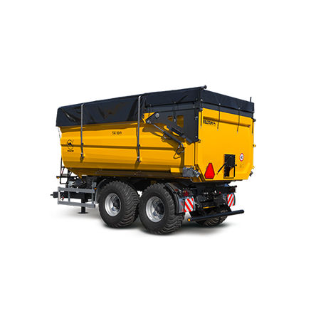 自卸拖车 - PRC-2HP/W14 - WIELTON S.A. - 倾卸式 / 双车轴 / 农用