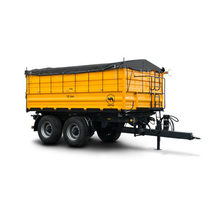 自卸拖车 - PRC-2B / W10 T - WIELTON S.A. - 倾卸式 / 串列轮轴 / 农用