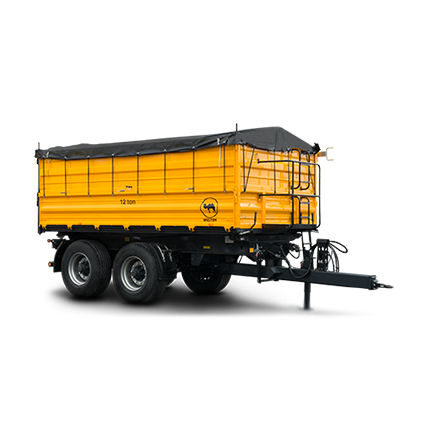 自卸拖车 - RC-2B / W12 T - WIELTON S.A. - 倾卸式 / 串列轮轴 / 农用
