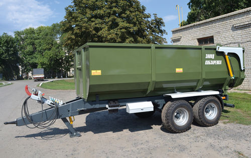倾卸式拖车 - TSP-10 - Zavod Kobzarenka Ltd. - 双车轴 / 农用 / 8吨