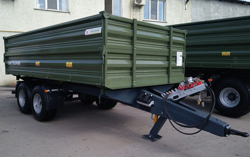 侧卸拖车 - TSP-10t - Zavod Kobzarenka Ltd. - 双车轴 / 农用 / 8吨
