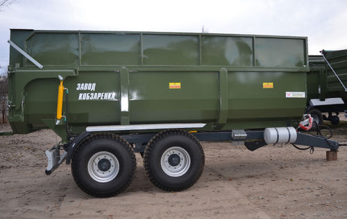 倾卸式拖车 - TSP-14 - Zavod Kobzarenka Ltd. - 双车轴 / 农用 / 10 t ... 20 t