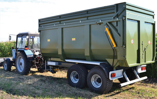 倾卸式拖车 - TSP-16 - Zavod Kobzarenka Ltd. - 双车轴 / 农用 / 10 t ... 20 t