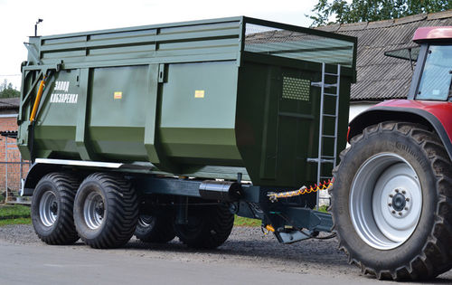 倾卸式拖车 - TSP-20 - Zavod Kobzarenka Ltd. - 双车轴 / 农用 / 10 t ... 20 t