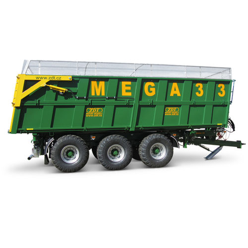 自卸拖车 - MEGA 33 - ZDT - Zemedelska a Dopravni Technika, spol. s r.o. - 3车轴 / 农用 / 液压制动
