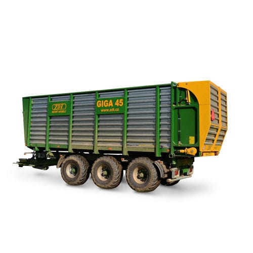 侧卸拖车 - GIGA series - ZDT - Zemedelska a Dopravni Technika, spol. s r.o. - 3车轴 / 农用 / 青贮