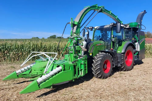 玉米小地块收割机 - 700 - Zürn Harvesting GmbH & Co. KG - 拖拉机悬挂