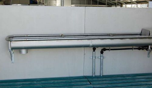 牛用饮水器 - 110, 210, 310 - Beerepoot GmbH - 槽型 / 钢 / 墙面固定