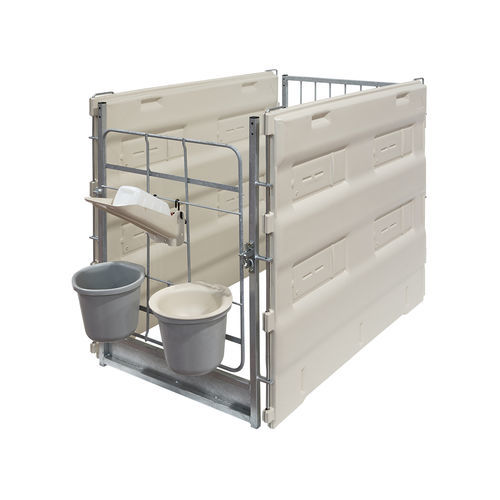 畜牧养殖饲养笼舍 - Compact Breezeway - Calf-Tel - L.T. Hampel GmbH - 牛犊 / 独立型 / 塑料