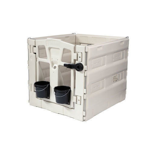 畜牧养殖饲养笼舍 - 16 | 44 - Calf-Tel - L.T. Hampel GmbH - 牛犊 / 独立型 / 塑料