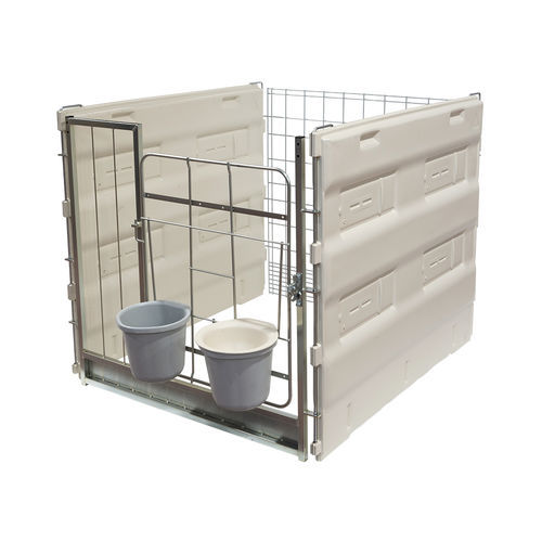 畜牧养殖饲养笼舍 - Standard Breezeway - Calf-Tel - L.T. Hampel GmbH - 牛犊 / 独立型 / 塑料