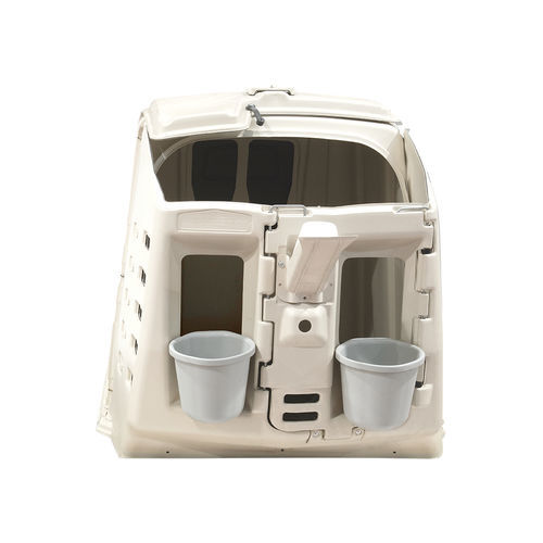 畜牧养殖饲养笼舍 - ECS - Calf-Tel - L.T. Hampel GmbH - 牛犊 / 独立型 / 塑料