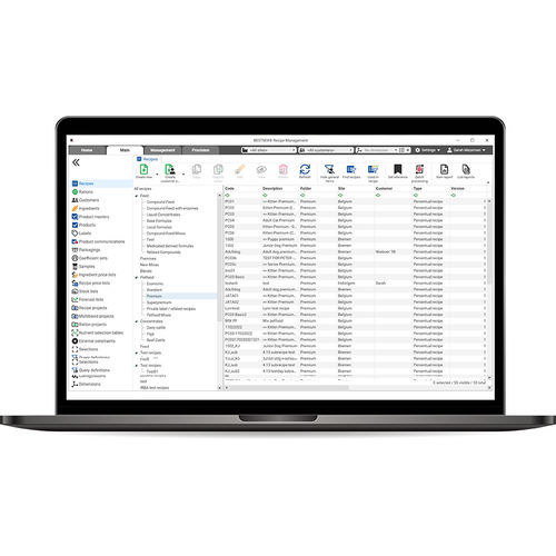 管理软件 - BESTMIX Software - 饲料配方 / 农用 / 人工智能协助