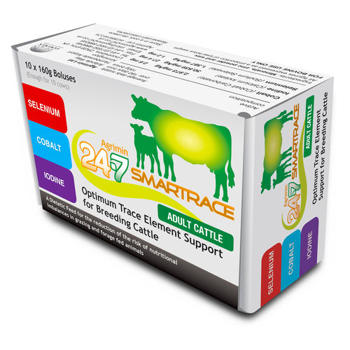 营养补充丸 - Smartrace® Adult - Agrimin Ltd. - 牛 / 缺陷校正 / 有机