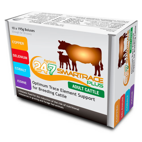 营养补充丸 - Smartrace® Plus Adult - Agrimin Ltd. - 牛 / 缺陷校正 / 有机