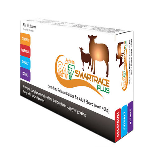 营养补充丸 - Smartrace® Plus for Adult - Agrimin Ltd. - 绵羊 / 缺陷校正 / 有机
