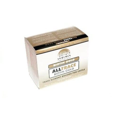 营养补充丸 - All-Trace Biotin Gold - Agrimin Ltd. - 牛 / 缺陷校正 / 微量元素