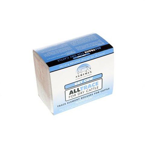 营养补充丸 - All-Trace - Agrimin Ltd. - 不产乳母牛 / 缺陷校正 / 微量元素