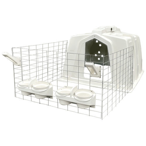 畜牧养殖饲养笼舍 - Dual XL - Agri-Plastics Mfg. - 牛犊 / 共用 / 塑料