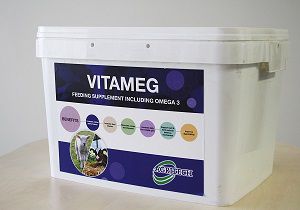 动物饲料补充剂 - Vitameg - AGRITECH - 牛犊 / 绵羊 / 脂肪酸