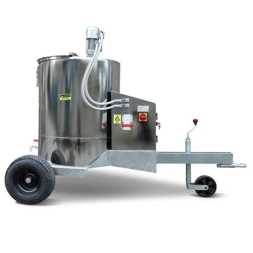 牵引式犊牛喂奶车 - Condor S.r.l. - 带牛奶加热器 / 带泵 / 带混合器
