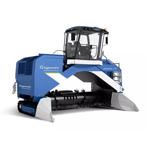 自走式有机肥翻拌机 - BACKHUS A 50 / A 55 - Eggersmann Recycling Technology